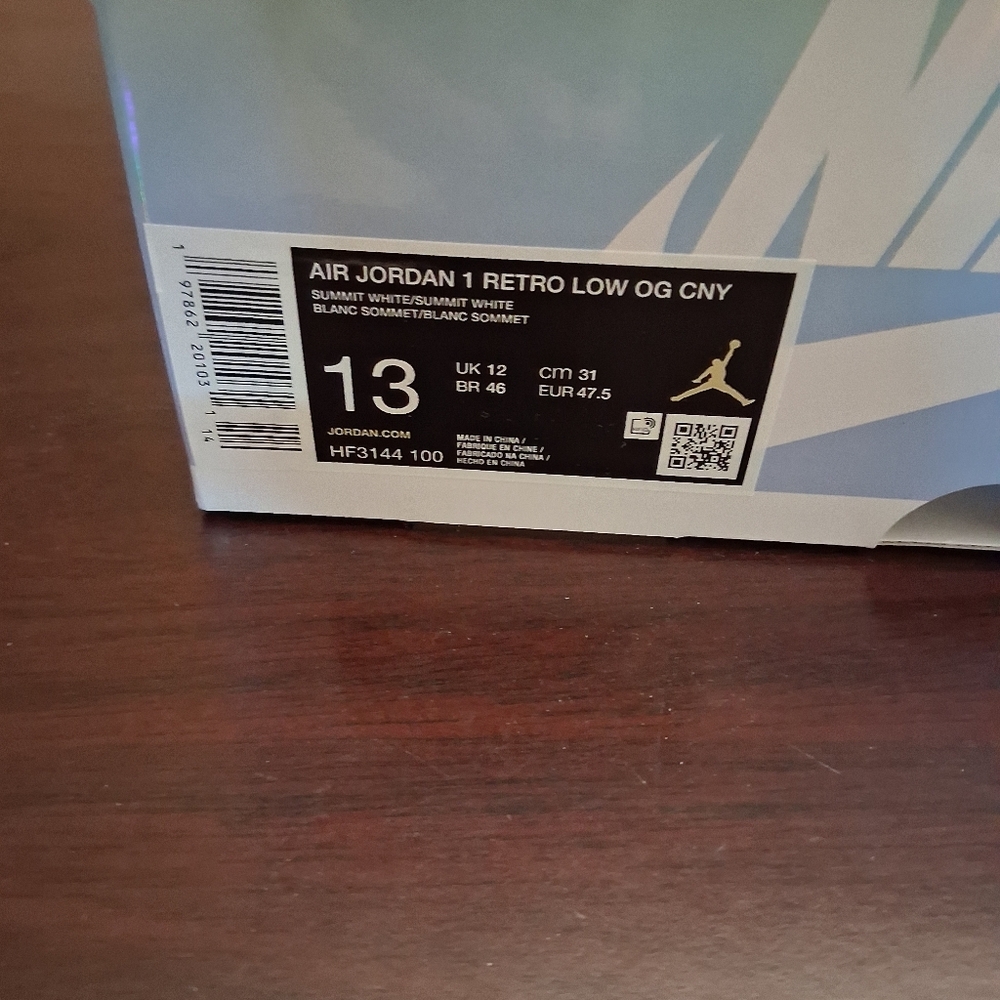 New Jordan 1 Retro Low OG Size 13 Year Of The Snake 2025 HF3144-100 New Year - Picture 10 of 11